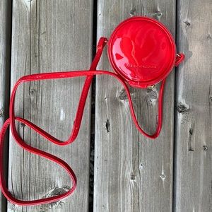Marc Jacobs 4” Mini Red Crossbody Purse New